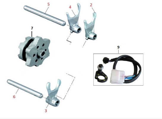 KANUNİ ATV250S VİTES HİLALİ ORTA