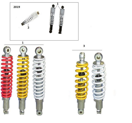 KANUNİ ATV125 OFF 2019 AMORTİSÖR ÖN L=305mm